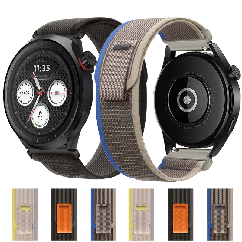 Motorola Smartwatch Accessories - Pasek nylonowy 20/22mm do Motorola Moto