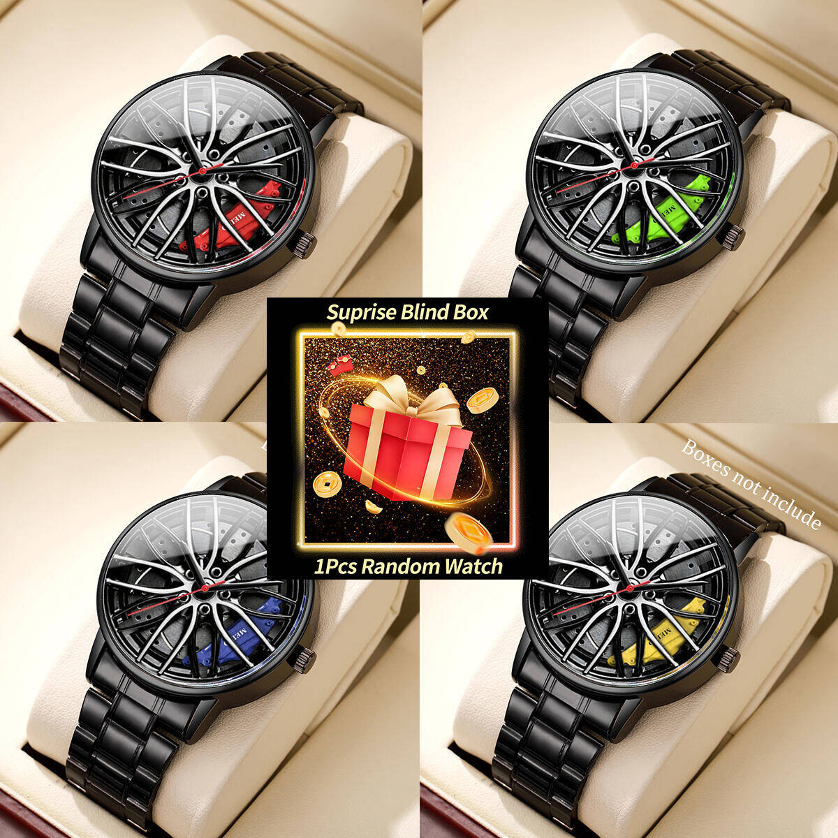 Accessories With Watch - 1 szt. Niespodzianka Tajemniczy Zegarek Blind