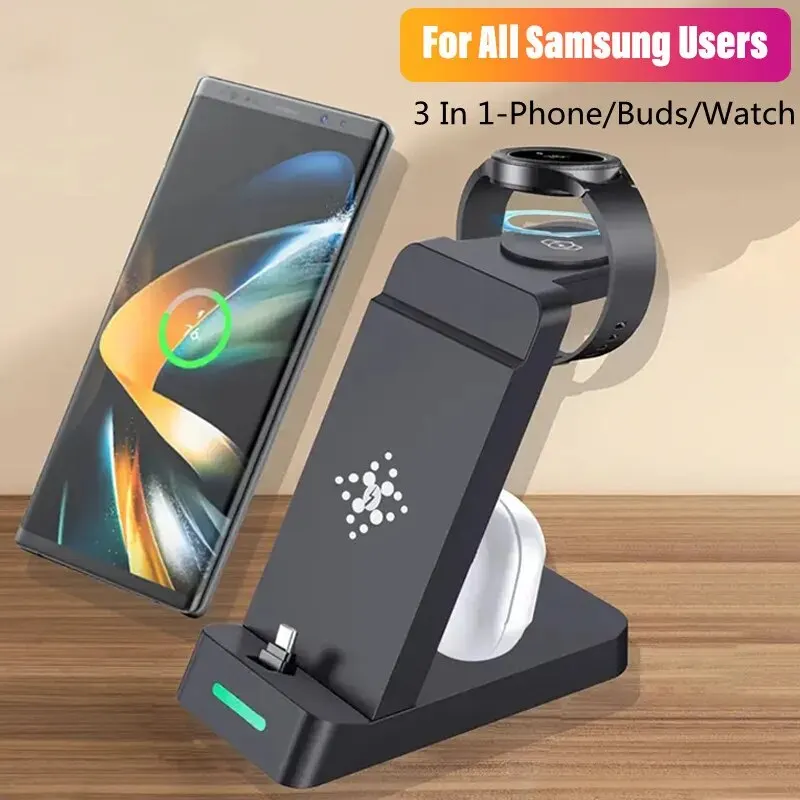 Smartwatch Ac - Stacja ładująca 3 w 1 do
