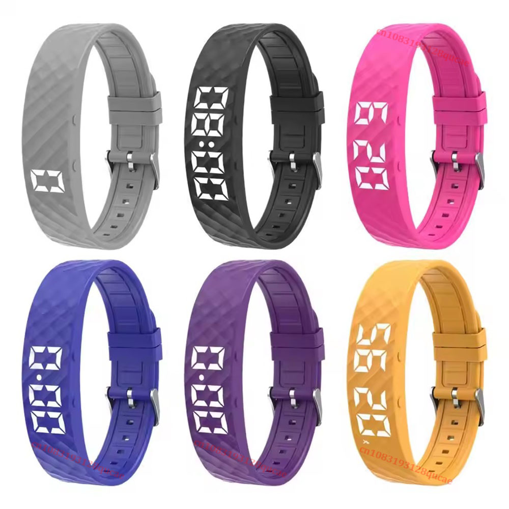 Android Smartwatch Accessories - Wibrujący budzik zegarek dla głęboko śpiących,