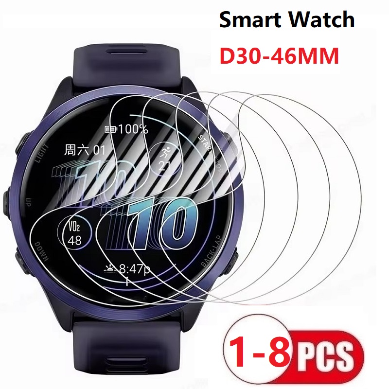 Motorola Smartwatch Accessories - Okrągła folia hydrożelowa na ekran smartwatcha,