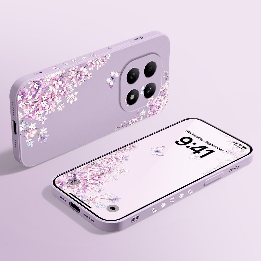 Fioletowe etui z motywem kwiat – Xiaomi Redmi Note 13 recenzja i cena