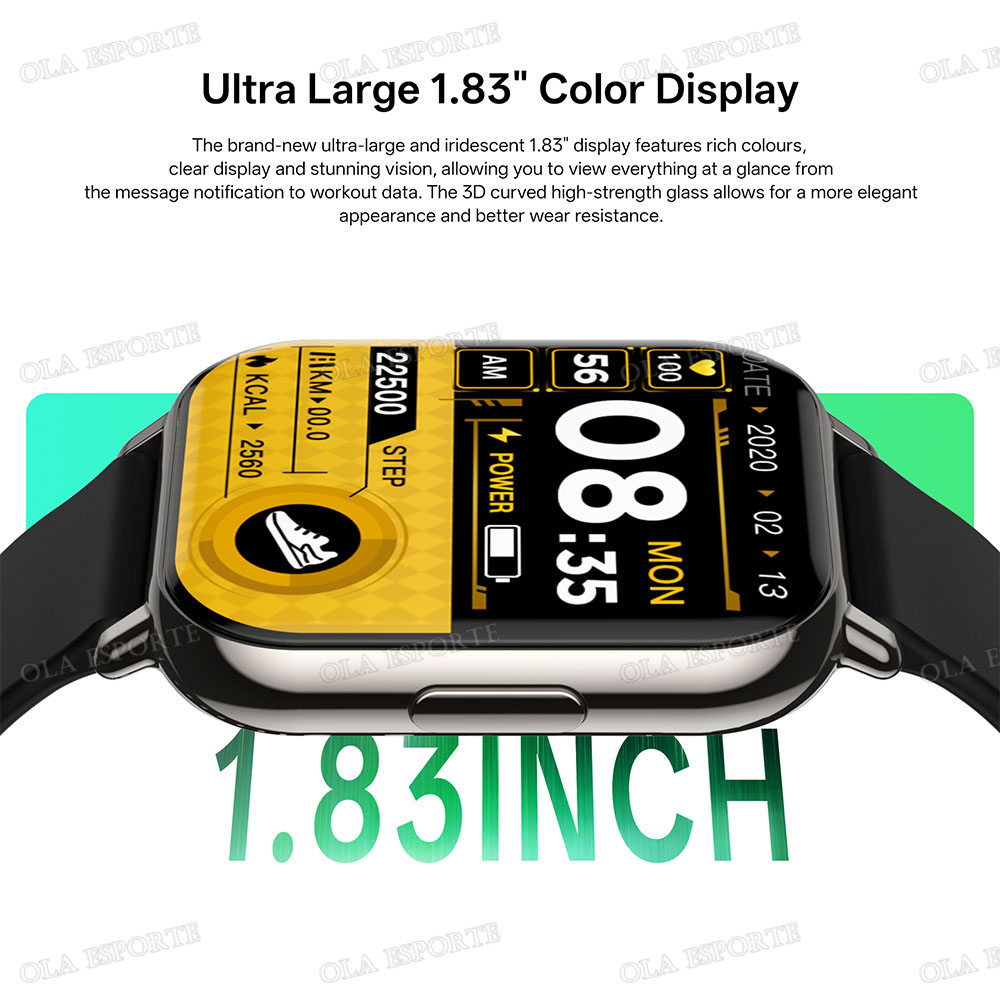 Nowy Smartwatch 1.83'' Wodoodp – Smartwatch X12 recenzja i cena