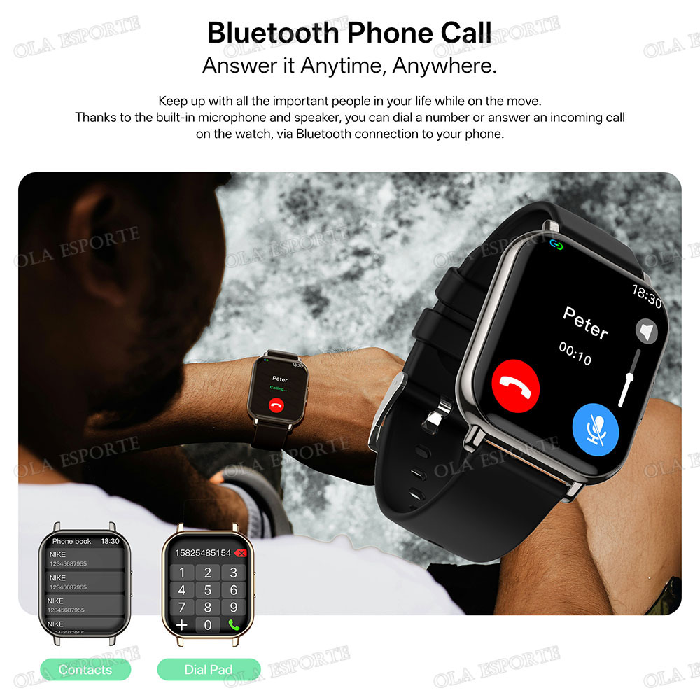 Nowy Smartwatch 1.83'' Wodoodp – Smartwatch X12 recenzja i cena