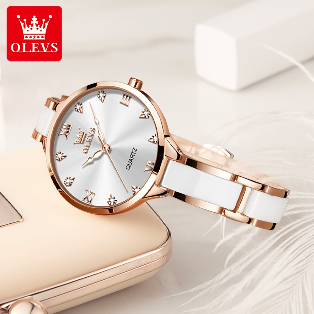 OLEVS 5872 Damskie Zegarki Kwa – Accessories With Watch recenzja i cena