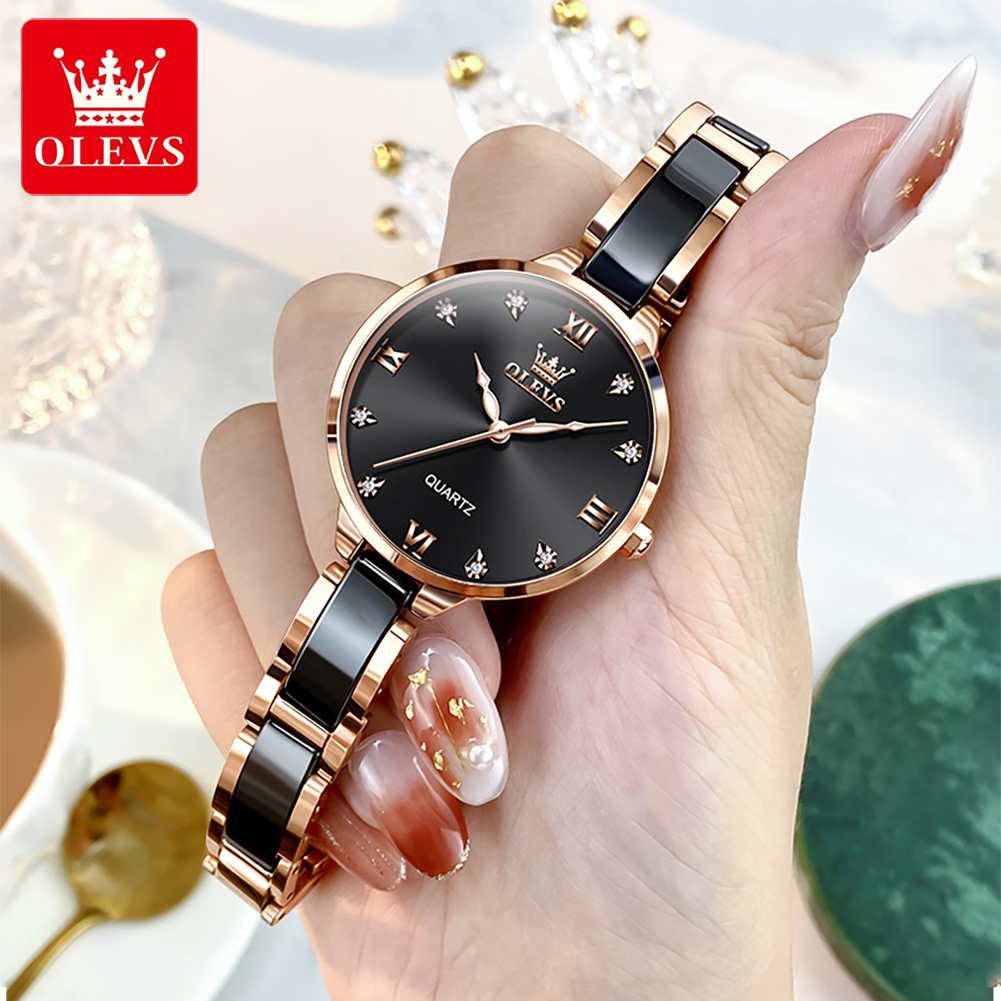 OLEVS 5872 Damskie Zegarki Kwa – Accessories With Watch recenzja i cena
