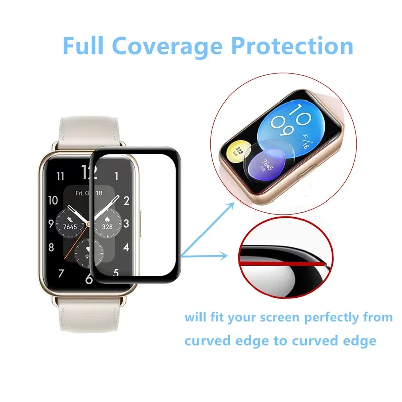 Miękkie szkło do zegarka Huawe – Smart Watch Accessories recenzja i cena