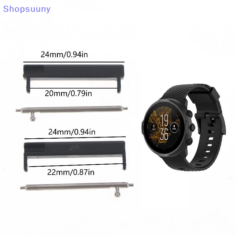 [SU]1 para adapterów do paska  – Smart Watch Accessories recenzja i cena
