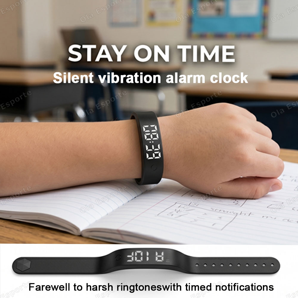 Wibrujący budzik zegarek dla g – Android Smartwatch Accessories recenzja i cena