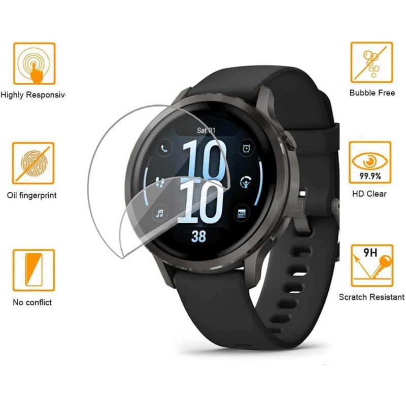1-3 SZT. Miękka Folia Ochronna – Garmin Smartwatch Accessories recenzja i cena