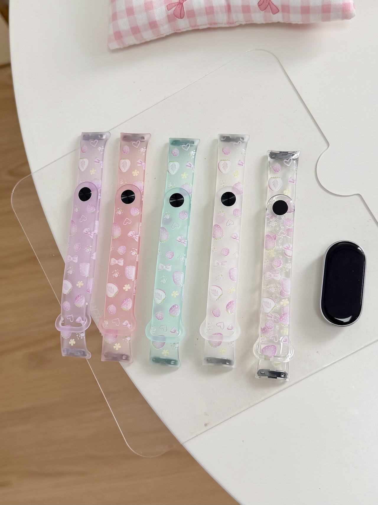 Super Słodki Pasek TPU z Nadru – Android Smartwatch Accessories recenzja i cena