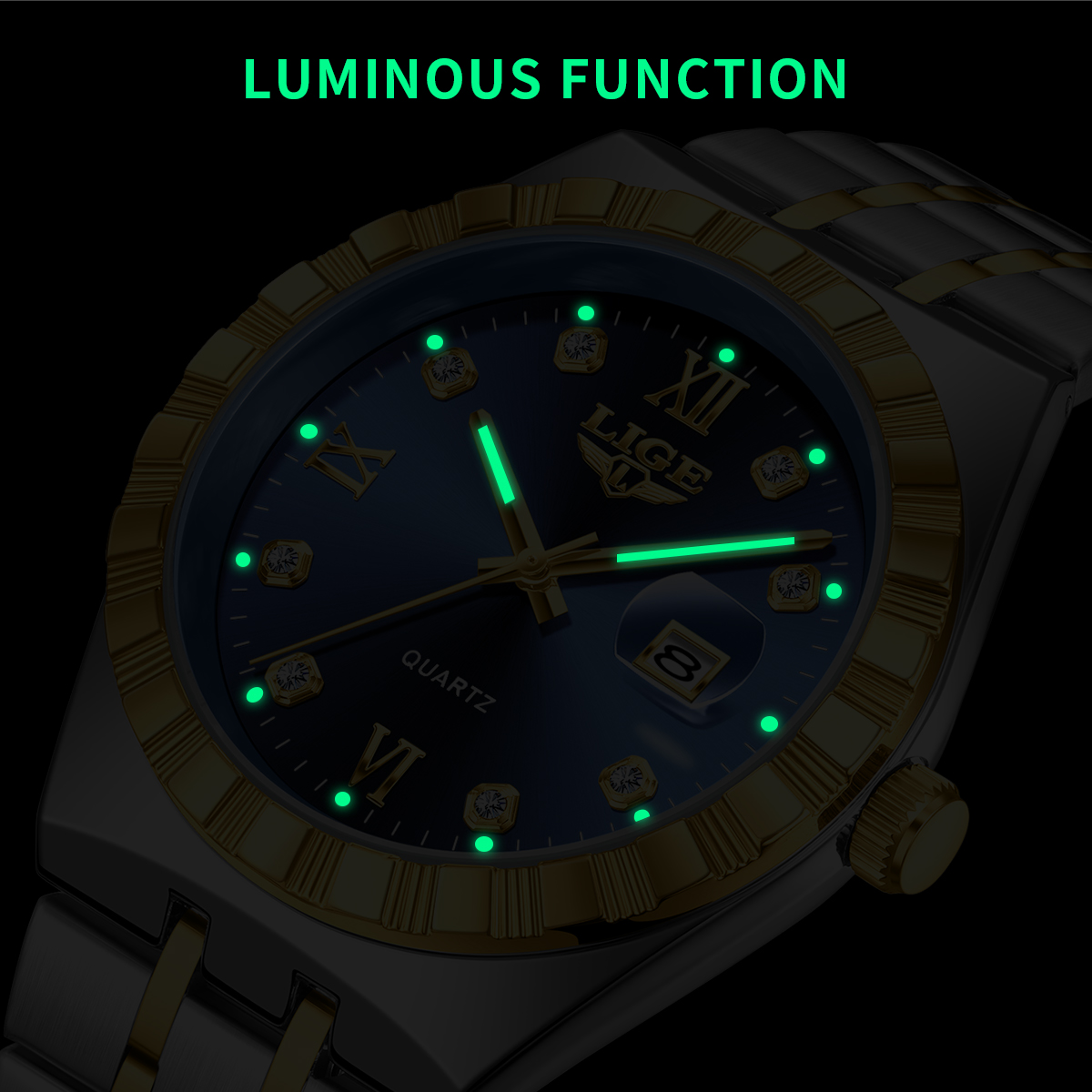 Zegarki męskie LIGE Business,  – Accessories With Watch recenzja i cena